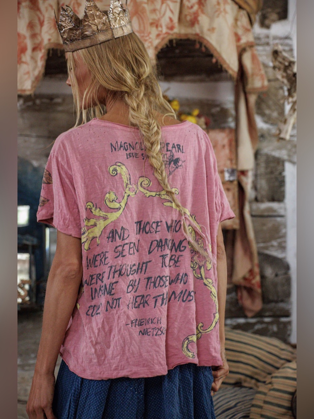 Magnolia Pearl Punk Poet Tee - Picture 2 of 9